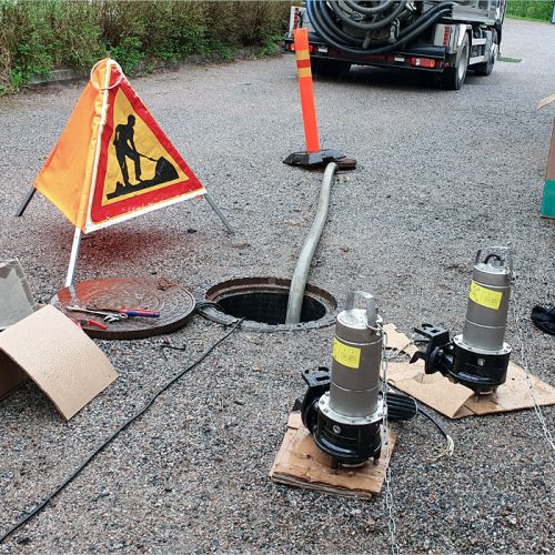 Pumppaamon asennus ja käyttöönotto